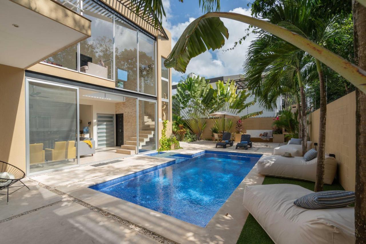 Tulum Private Modern Villa-Pool Beds-Ac-Internet-Parking-Grill Kültér fotó