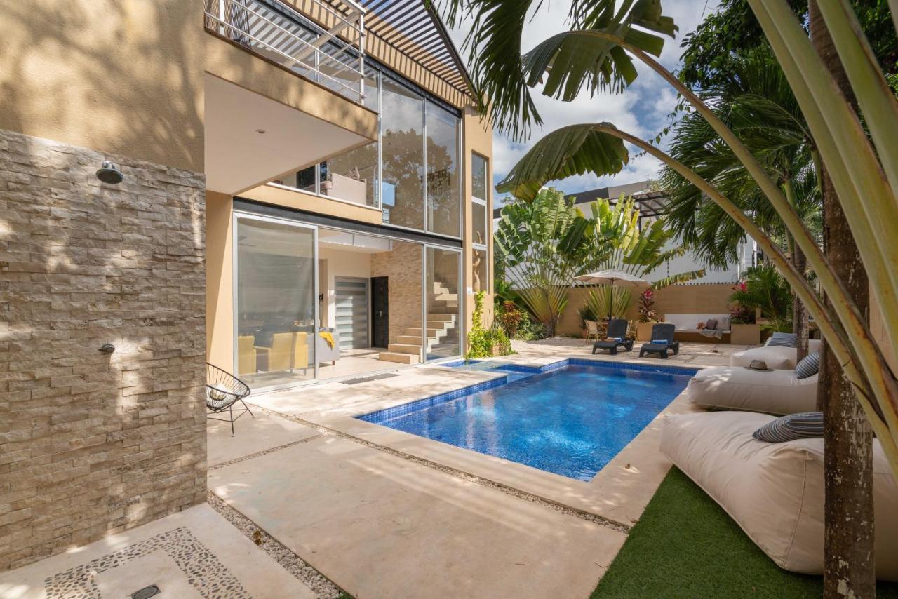 Tulum Private Modern Villa-Pool Beds-Ac-Internet-Parking-Grill Kültér fotó