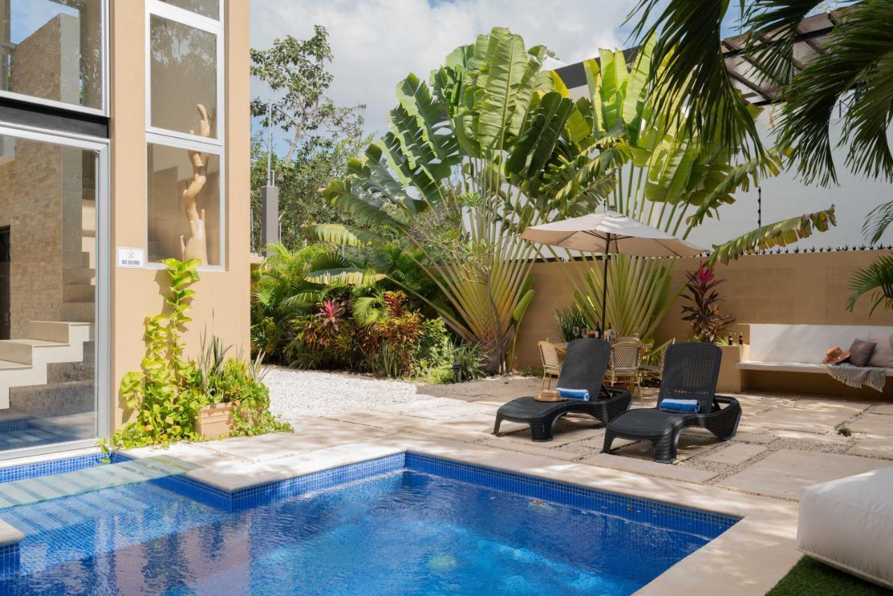 Tulum Private Modern Villa-Pool Beds-Ac-Internet-Parking-Grill Kültér fotó