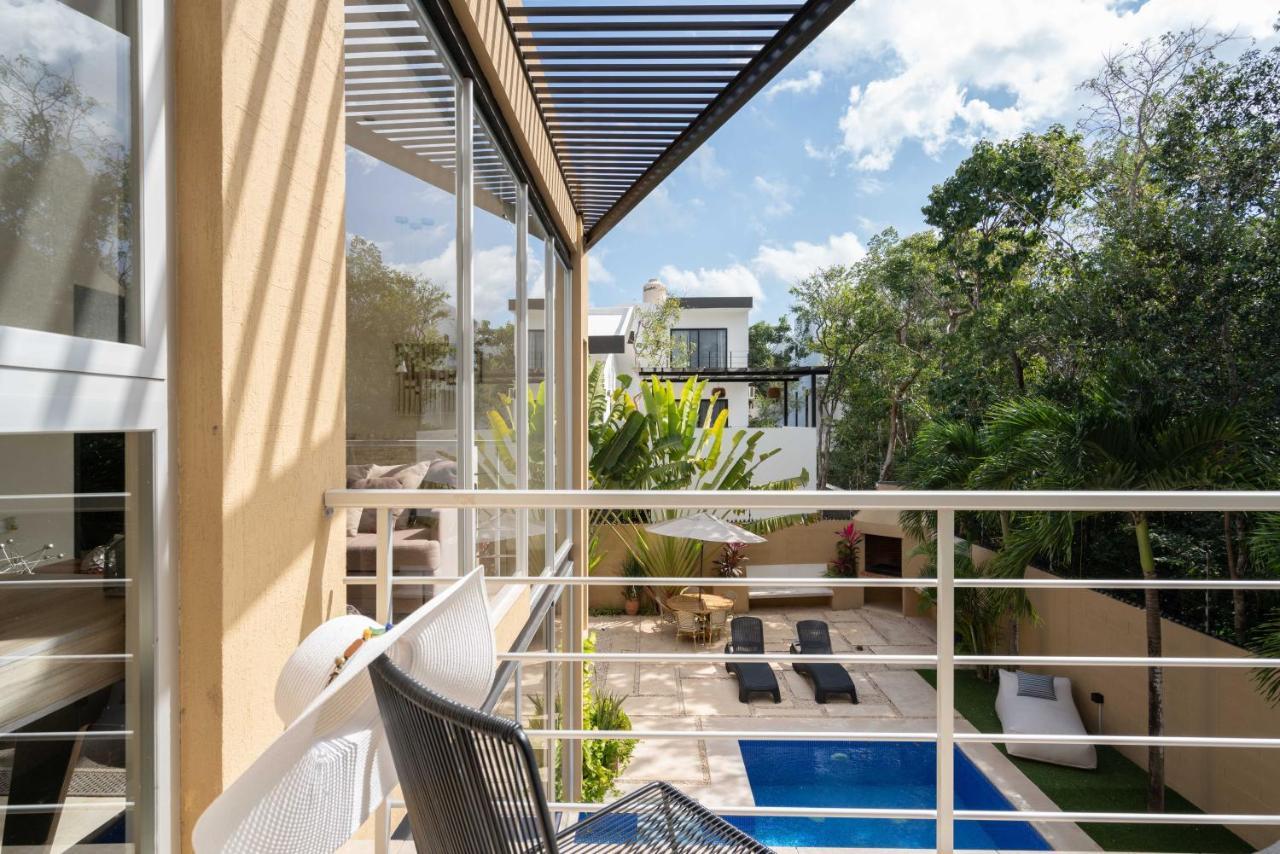 Tulum Private Modern Villa-Pool Beds-Ac-Internet-Parking-Grill Kültér fotó