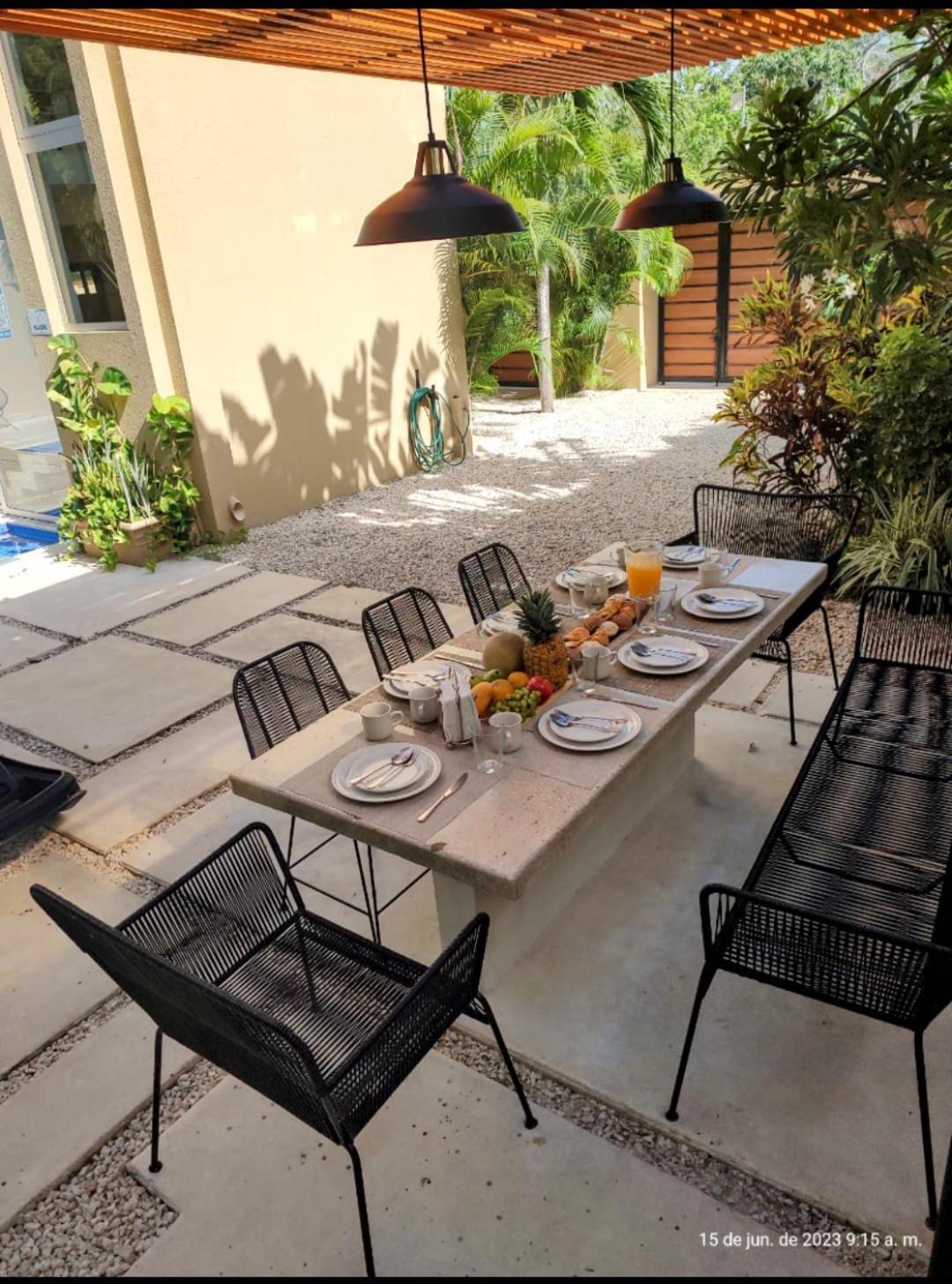 Tulum Private Modern Villa-Pool Beds-Ac-Internet-Parking-Grill Kültér fotó