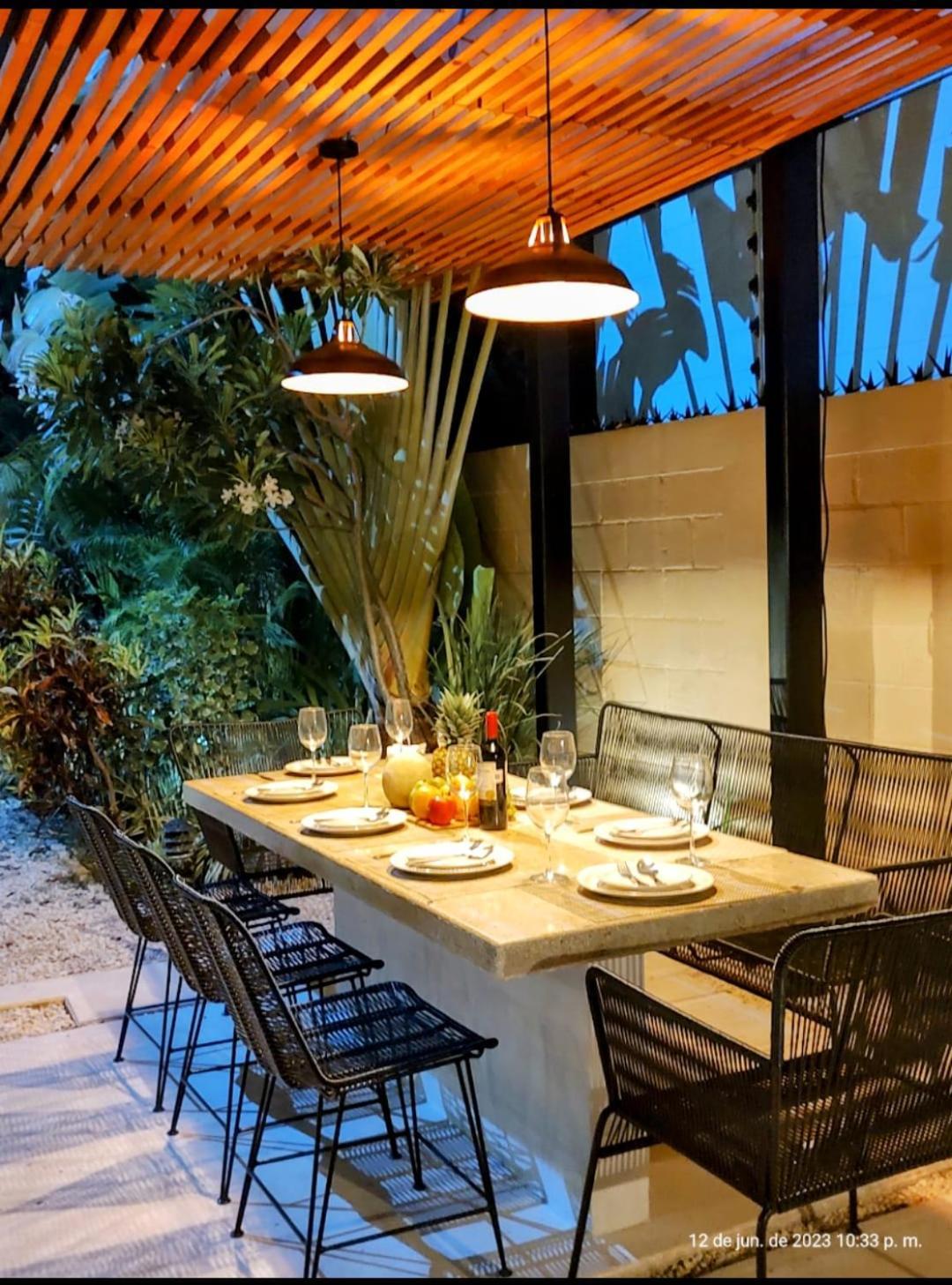 Tulum Private Modern Villa-Pool Beds-Ac-Internet-Parking-Grill Kültér fotó